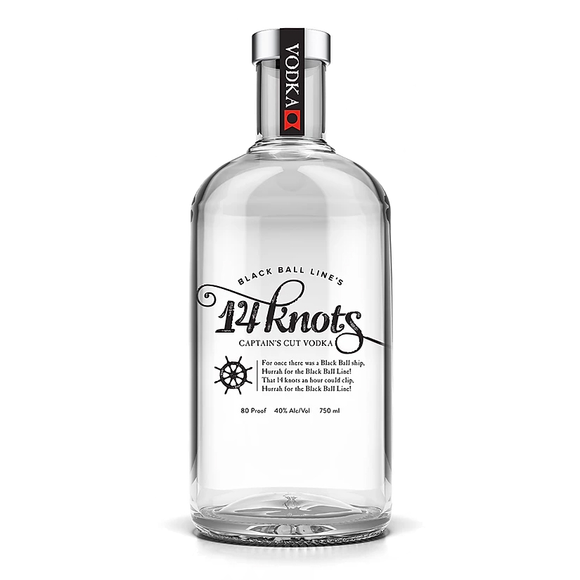Black Ball Line's 14 Knots Vodka